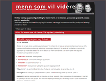 Tablet Screenshot of maskulinitet.no